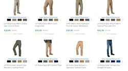 When it comes to tactical pants , LA Police Gear has you covered with several hundreds of options.