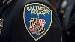 Baltimore Police Dept Badge (md; Tns)