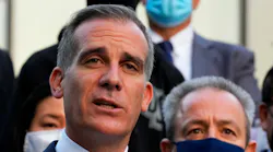 Los Angeles Mayor Eric Garcetti.