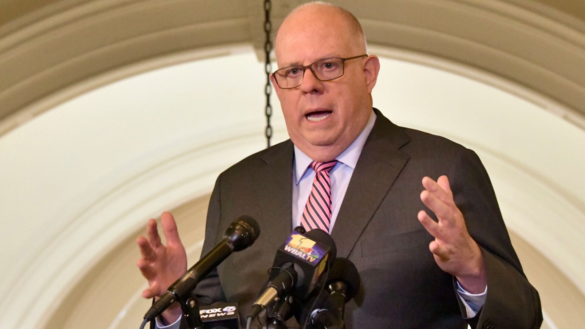 Maryland Gov. Larry Hogan.