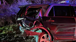 No Massachusetts State Police trooper injures when an alleged drunken driver crashed into the rear of a cruiser at an Interstate 95 fire