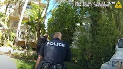 Off-duty LAPD officer Michael Beyda was shot multiple times in a confrontation with a burglary suspect at his home in April 2021. Off-duty LAPD officer Michael Beyda was shot multiple times in a confrontation with a burglary suspect at his home in April 2021.