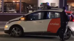 San Francisco Driverless Car Stop (ca)