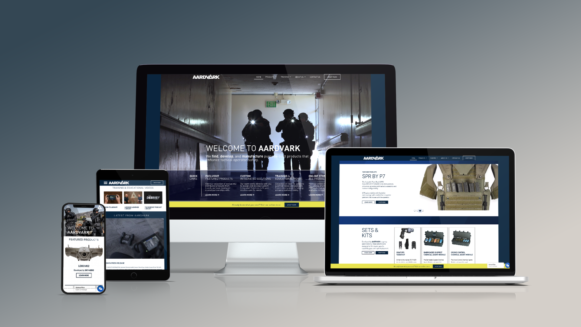 Website Screen Mockup