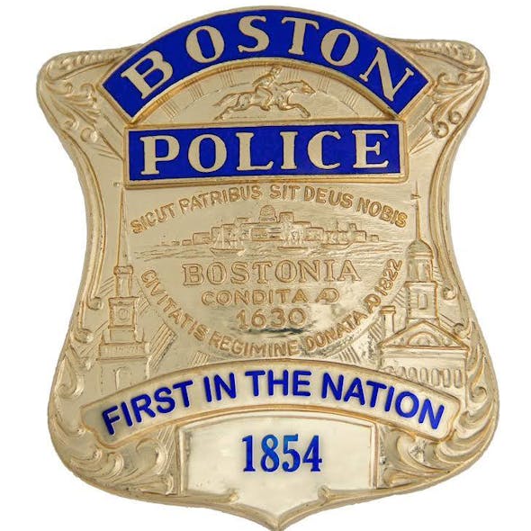 Boston Police Dept Badge (ma)
