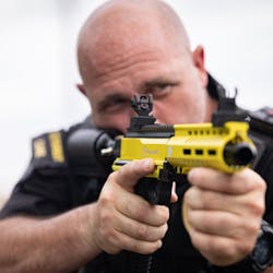 The PepperBall Patrol Carbine was designed to be a compact easy-to-use launcher for officers on patrol. The PepperBall Patrol Carbine was designed to be a compact easy-to-use launcher for officers on patrol.