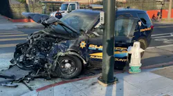 Alameda Co Deputy Cruiser Crash (ca)