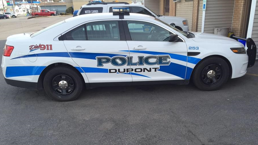 Dupont Police Dept Cruiser Pa 626febedbfb9e