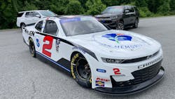 RCR’s No. 2 Whelen Chevrolet will debut a special NLEOMF paint scheme featuring the names of officers killed in the line of duty at NASCAR Xfinity Series race. RCR’s No. 2 Whelen Chevrolet will debut a special NLEOMF paint scheme featuring the names of officers killed in the line of duty at NASCAR Xfinity Series race.