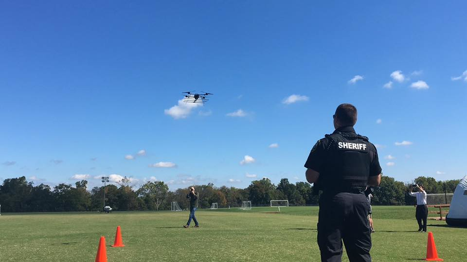 The Loudoun County Sheriff's Office in Virginia purchased an Indago drone by Lockheed Martin that could be deployed for search within 2 minutes.