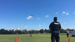 The Loudoun County Sheriff's Office in Virginia purchased an Indago drone by Lockheed Martin that could be deployed for search within 2 minutes. The Loudoun County Sheriff's Office in Virginia purchased an Indago drone by Lockheed Martin that could be deployed for search within 2 minutes.