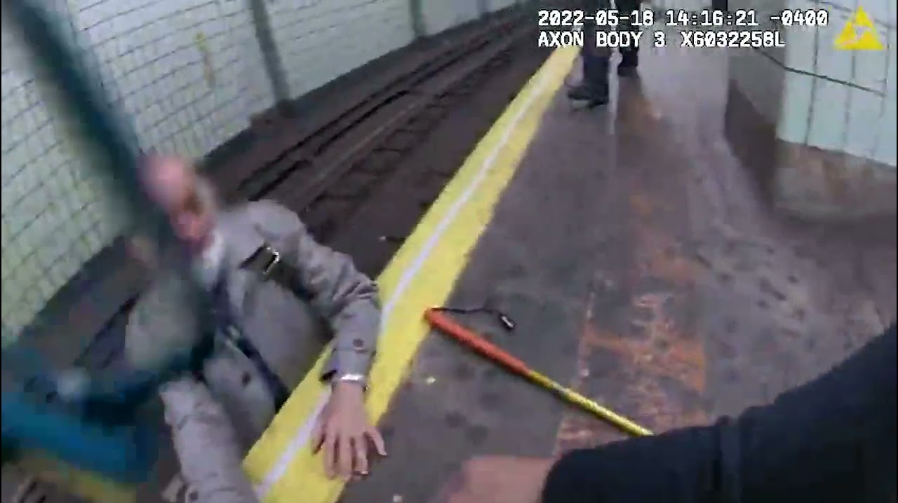 Watch NYPD Officers Save Blind Man who Fell onto Subway Tracks | Officer