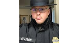 U.S. Custom and Border Protection Officer Trainee Cody Olafson, 26. U.S. Custom and Border Protection Officer Trainee Cody Olafson, 26.