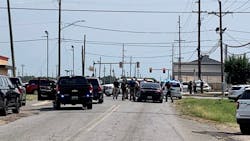 A murder suspect is captured in Bessemer, AL, after a chase injured a Homewood police officer Tuesday. A murder suspect is captured in Bessemer, AL, after a chase injured a Homewood police officer Tuesday.