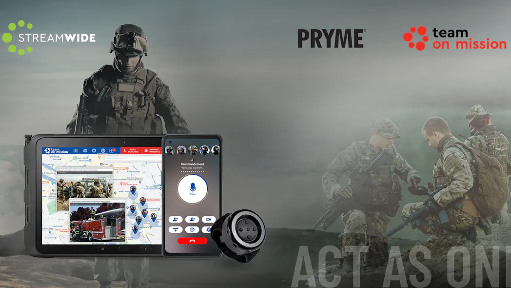 Streamwide Logo Pryme and Streamwide Partner to Streamline Team PTT Communications ...