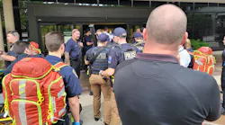 Police described a 'catastrophic' scene Wednesday after a gunman's rampage left four people dead in the Natalie Medical Building, about six miles south of downtown Tulsa, Oklahoma.