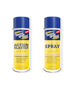 FTI, Inc. recently introduced Tetra® Gun Action Blaster™ II & Spray II aerosol sprays, replacing the original namesake formulas. Both synthetic-safe sprays effectively clean gunmetal surfaces. FTI, Inc. recently introduced Tetra® Gun Action Blaster™ II & Spray II aerosol sprays, replacing the original namesake formulas. Both synthetic-safe sprays effectively clean gunmetal surfaces.