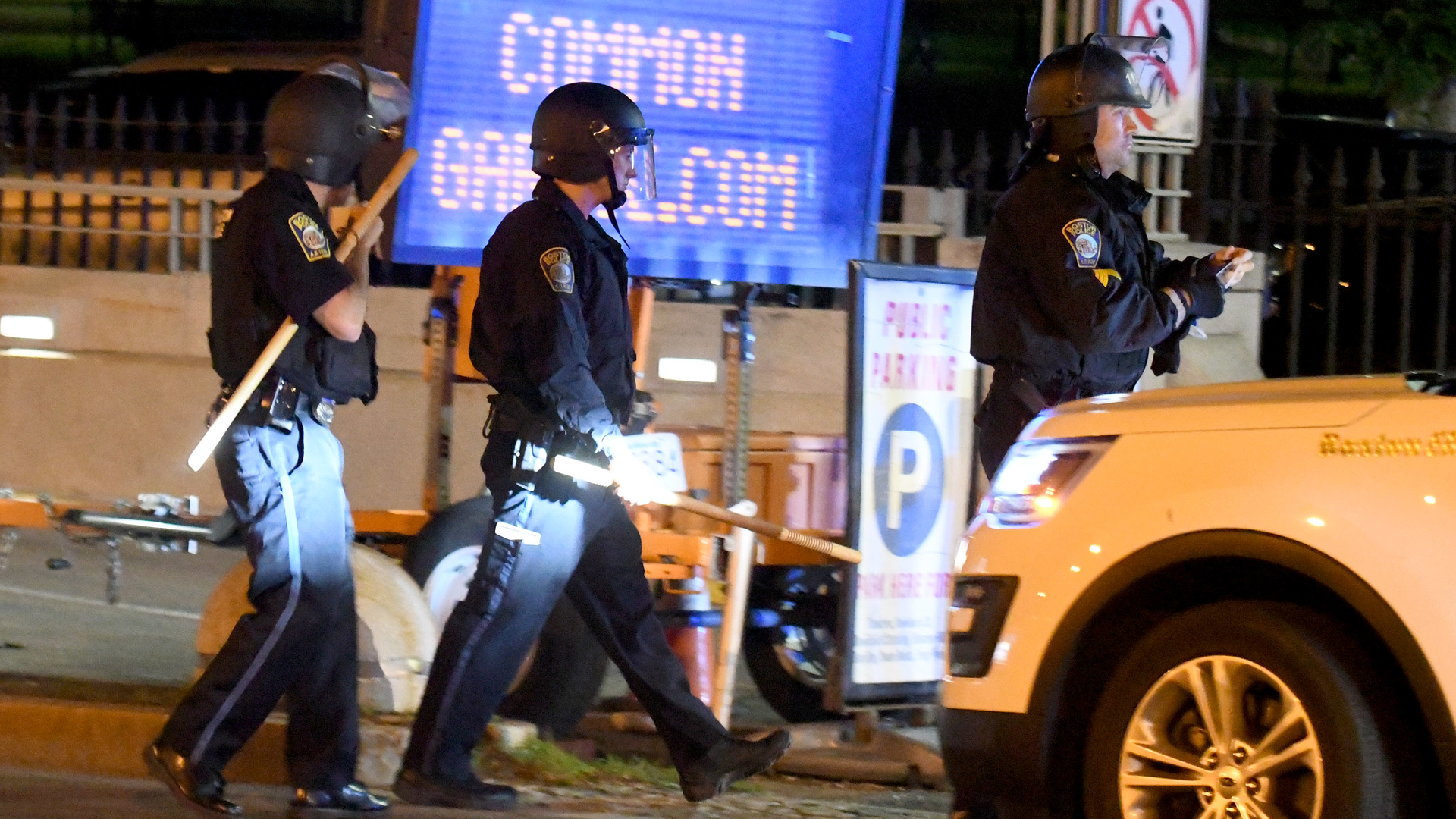 Boston Police Unions Sue Over Tear Gas, Rubber Bullet Restrictions ...