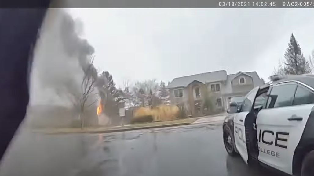 State College Burning House Rescue (pa)