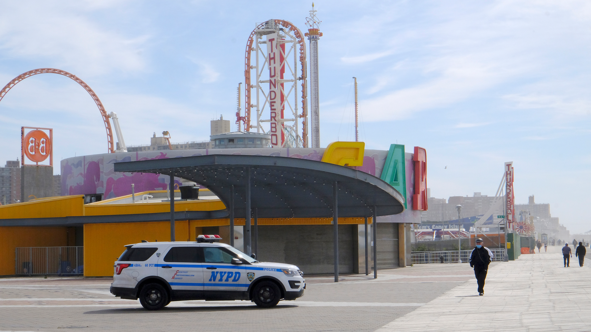 Coney Island Boardwalk Shooting Wounds 5 People Officer