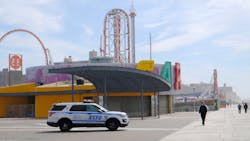 A shooter opened fire on a crowd standing at Brooklyn’s famed Coney Island boardwalk early Sunday morning, wounding five people, one of them critically, cops said. A shooter opened fire on a crowd standing at Brooklyn’s famed Coney Island boardwalk early Sunday morning, wounding five people, one of them critically, cops said.