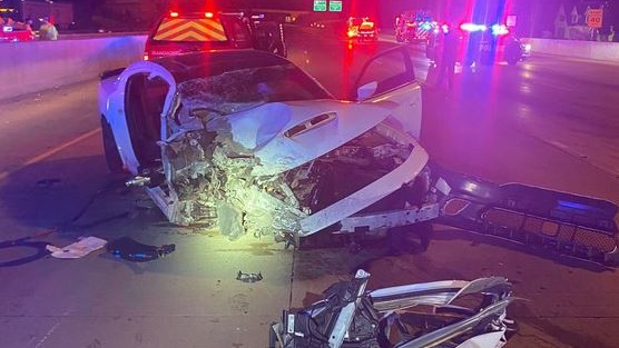 A Indiana State Police trooper was struck by a motorist early Saturday morning and a two Good Samaritans placed their vehicle in front of the fleeing suspect.