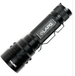 The LAPG CMPTAC USB Rechargeable 1600 Lumen Flashlight The LAPG CMPTAC USB Rechargeable 1600 Lumen Flashlight
