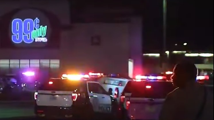 2 Las Vegas Police Officers Injured in Chase with Armed Suspect | Officer