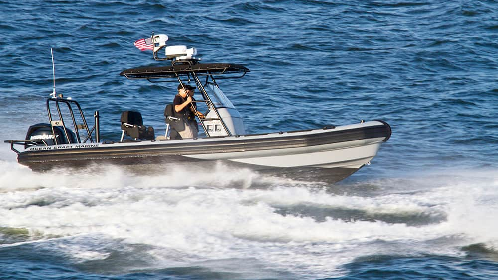 Police Rib Boat