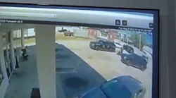 A 17-year-old boy is charged with attempted after he backed into and pinned a Richland County, SC, sheriff's deputy against her cruiser with a stolen vehicle Tuesday.