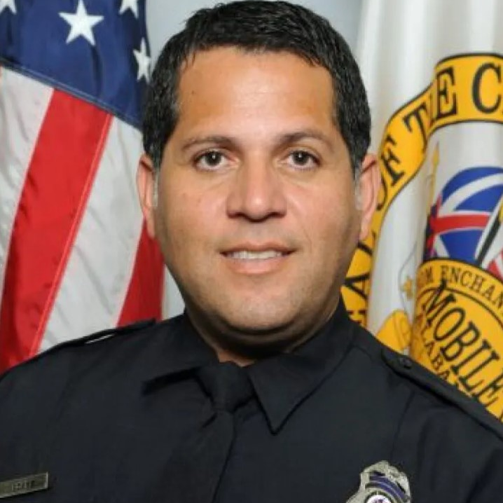 Mount Vernon, AL, Police Officer Ivan Lopez.