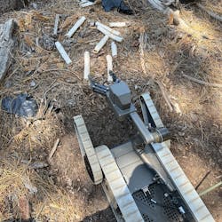A multi-agency bomb squad deployed a robot to dispose of &apos;very old&apos; dynamite found along a highway on the Nevada side of Lake Tahoe on Monday.