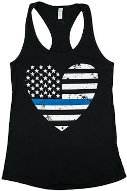 LAPG Distressed TBL Tank Top LAPG Distressed TBL Tank Top