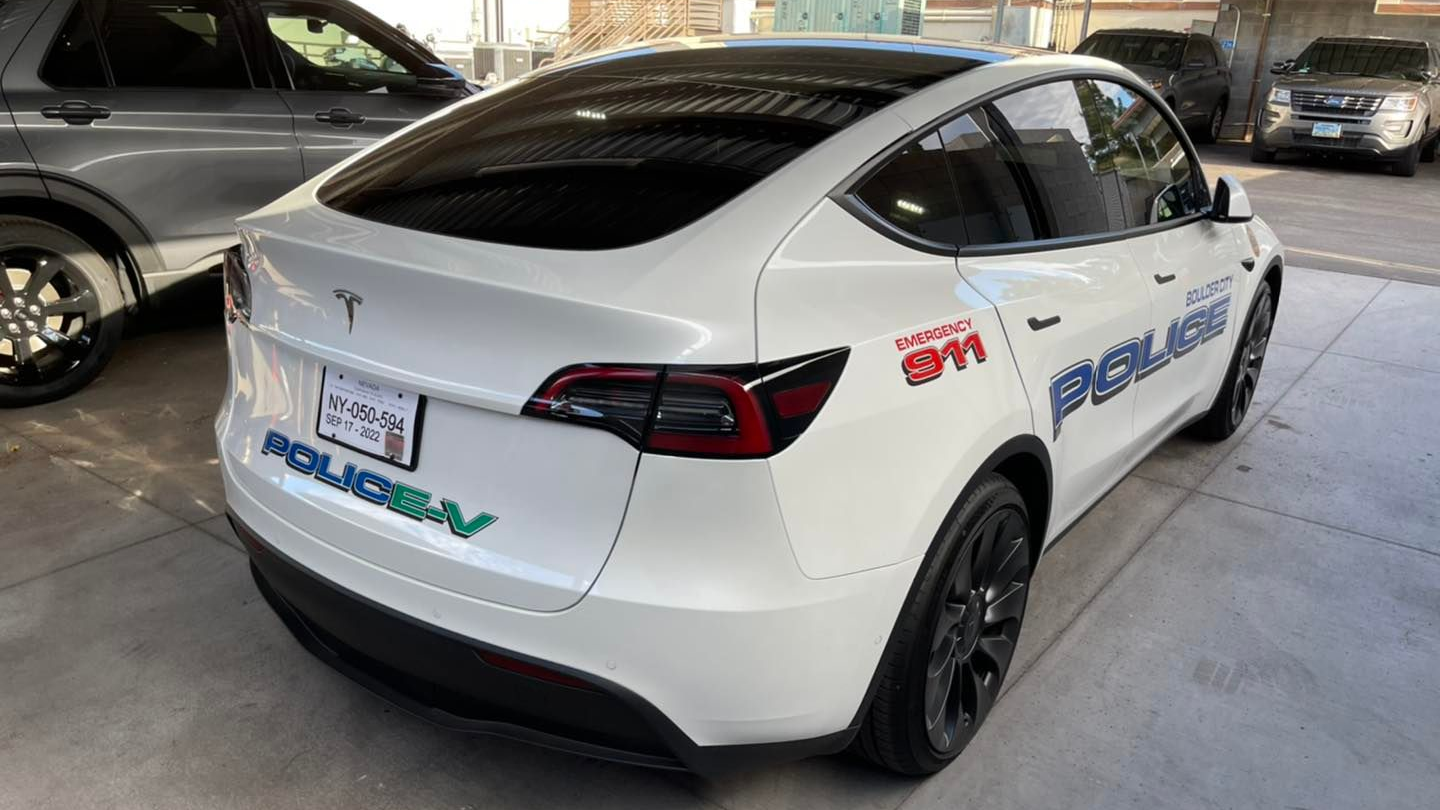 The Boulder City, NV, Police Department is replacing its fleet with electric vehicles.