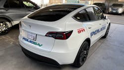 The Boulder City, NV, Police Department is replacing its fleet with electric vehicles. The Boulder City, NV, Police Department is replacing its fleet with electric vehicles.