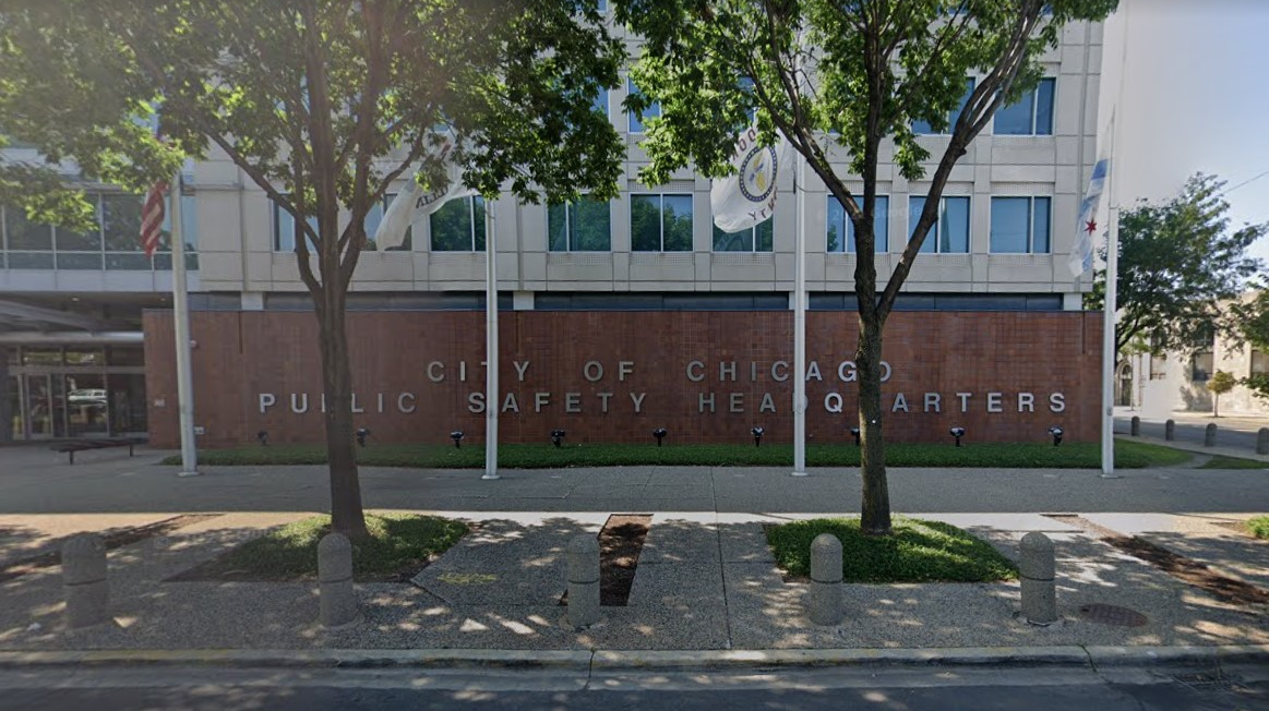 Chicago Police Department headquarters.
