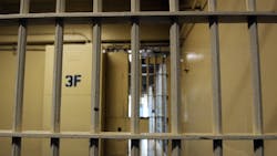 A Fulton County, GA, sheriff's deputy was stabbed multiple times by a detainee during processing at the jail Monday. A Fulton County, GA, sheriff's deputy was stabbed multiple times by a detainee during processing at the jail Monday.