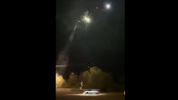 A Las Vegas police helicopter rescues two people trapped in a van caught in fast-moving floodwaters near Mopa early Wednesday. A Las Vegas police helicopter rescues two people trapped in a van caught in fast-moving floodwaters near Mopa early Wednesday.