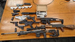 Sacramento, CA, police arrest a 'ghost gun' manufacturer while responding to a domestic disturbance call in May. Sacramento, CA, police arrest a 'ghost gun' manufacturer while responding to a domestic disturbance call in May.
