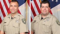 Cobb County, GA, Sheriff's Deputies Jonathan Randall Koleski (left) and Marshall Samual Ervin Jr. Cobb County, GA, Sheriff's Deputies Jonathan Randall Koleski (left) and Marshall Samual Ervin Jr.