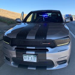 An off-duty law enforcement officer was pulled over in Brighton, CO, on Saturday by a phony police officer in an unmarked car with flashing blue lights. An off-duty law enforcement officer was pulled over in Brighton, CO, on Saturday by a phony police officer in an unmarked car with flashing blue lights.