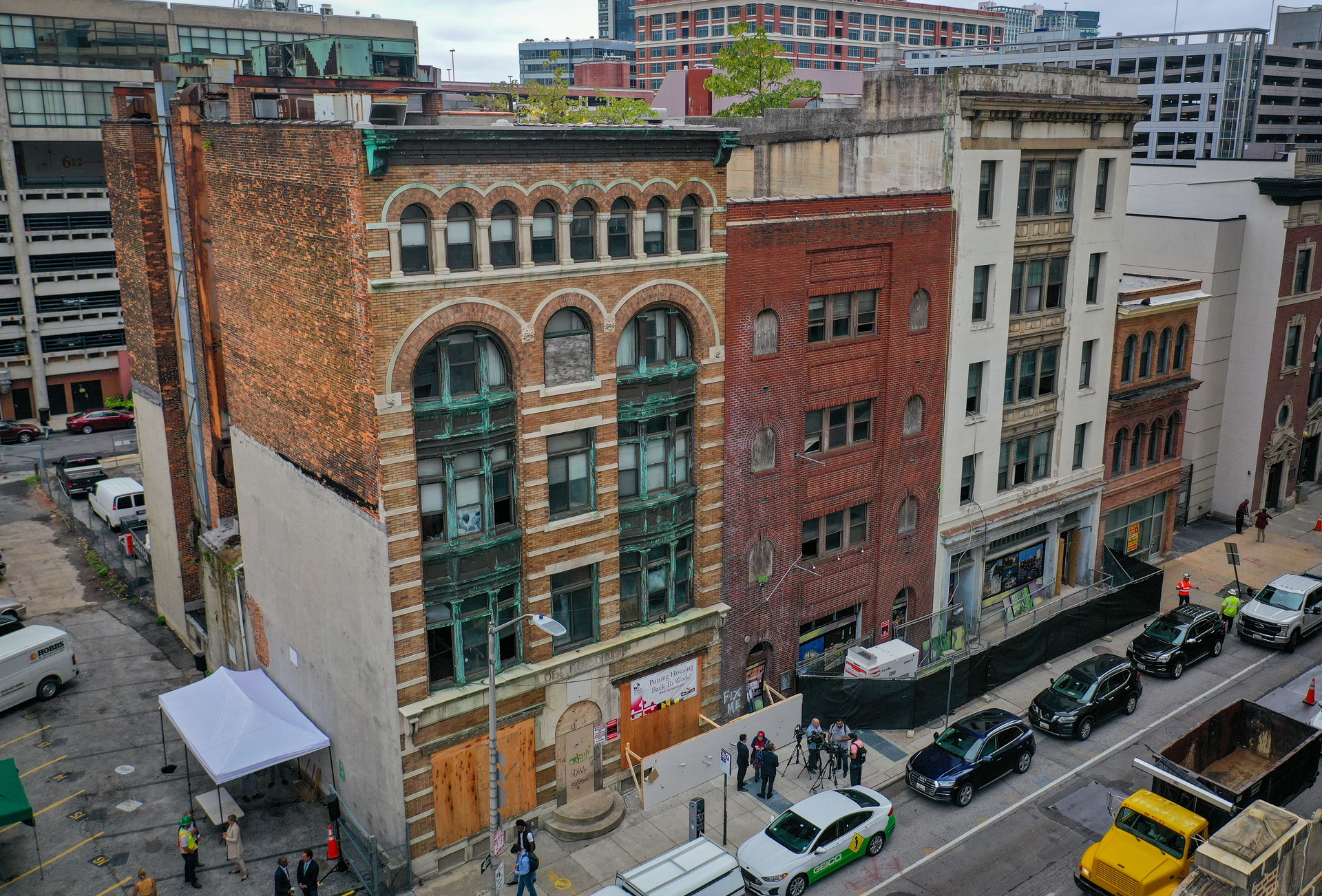 Landmark Partners and its lead contractor, Bozzuto, hosted a groundbreaking ceremony to launch the construction of Guardian House, which will be a mixed-use residential and retail complex that will include approximately 66 residential units, 20% of which will be designated primarily for first responders.