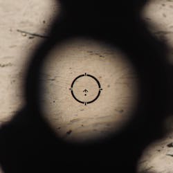 The duplex reticle is quick to acquire and uncomplicated. The best thing about an etched reticle prismatic optic is the fact that it will continue to work, even if the battery fails. With an illuminated target, the optic is still outstanding, even in low light.