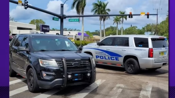 Bradenton Police Officer Struck (fl)