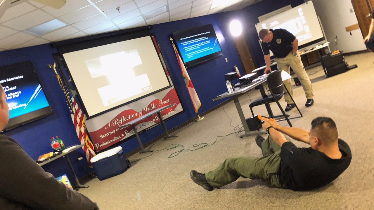 DART firearm training simulator.