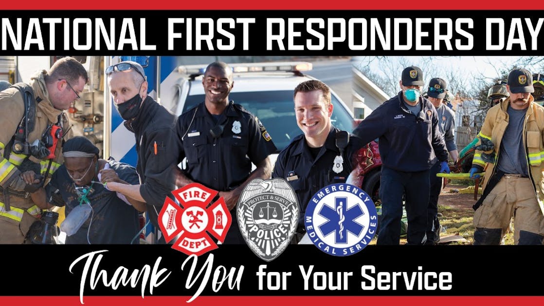 Businesses Offer Deals for National First Responders Day Officer