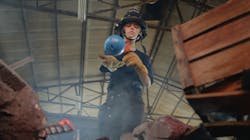 BRINC Ball can be tossed or thrown to establish and maintain communication without putting anyone at risk. Assists in successful de-escalation. BRINC Ball can be tossed or thrown to establish and maintain communication without putting anyone at risk. Assists in successful de-escalation.