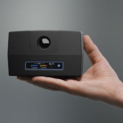 Portable DART firearm training simulator projector. Portable DART firearm training simulator projector.