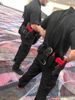 Law enforcement trainers from Armament Systems and Procedures (ASP) are now outfitted with Alien Gear Holster’s latest duty holsters. Law enforcement trainers from Armament Systems and Procedures (ASP) are now outfitted with Alien Gear Holster’s latest duty holsters.
