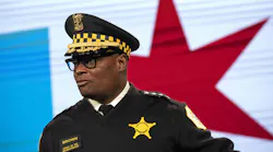 Chicago Police Superintendent David Brown at the Chicago Tabernacle in the Kilbourn Park neighborhood in April.